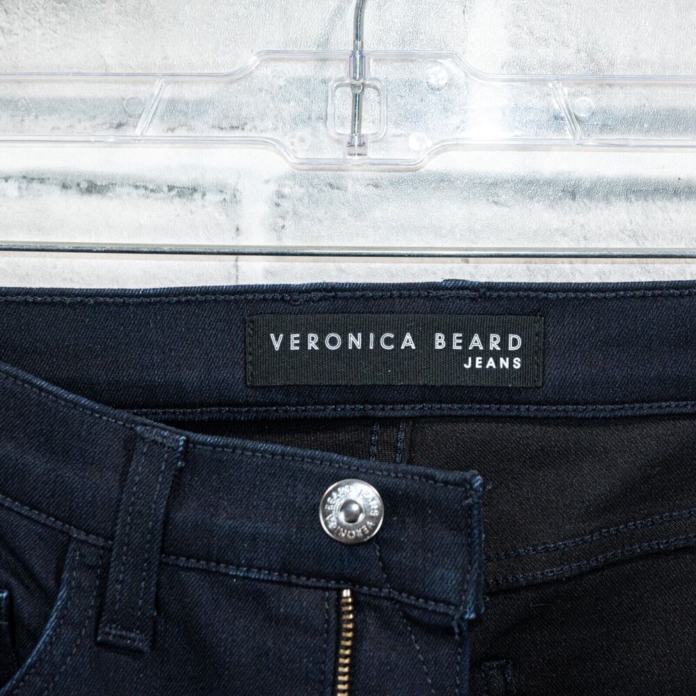 VERONICA BEARD Women's KATE Skinny High Rise Jeans in indigo size 28 - Picture 2 of 10